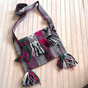 Boho Hippie Crochet Shoulder/Crossbody Bag